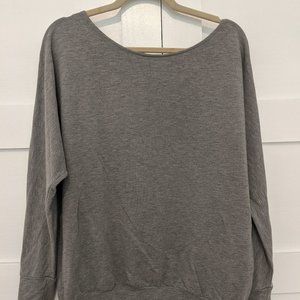 Encircled The Dressy Sweatshirt - French Terry (Heathered Grey) Size: M/L
